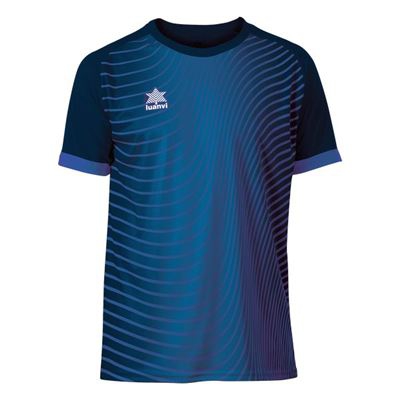 Camiseta de Manga Corta Luanvi Rio Azul Talla: L