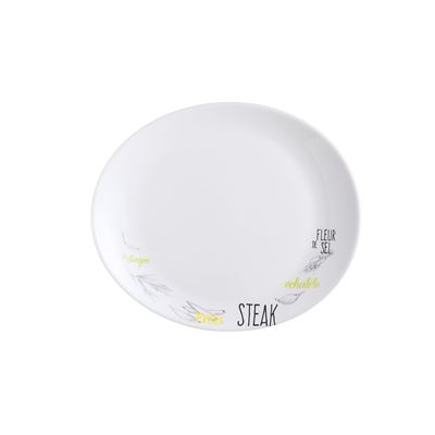 Plato Especial Steak Bistrot Luminarc 30x26 cm