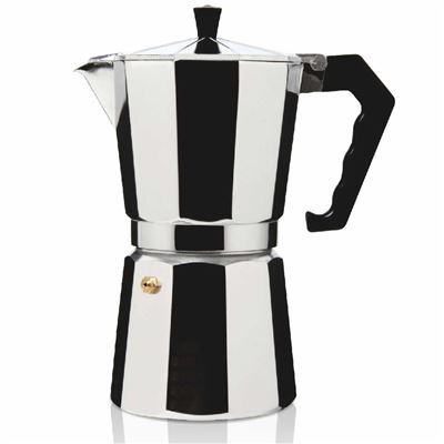 Cafetera Italiana Haeger MOKA POT 9 Capacidad 9 tazas