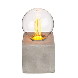 Lampara Led Retro, Bombilla Filamento con Base de Piedra 9 x 9 x 17 cm características