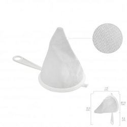 Colador Tela Franela Armazón de Plastico Ø 10 cm. en oferta