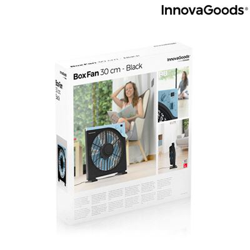 Ventilador de Suelo Box InnovaGoods Ø 30 cm 50W Negro Azul precio