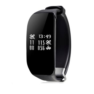 Smart brazalete 19plus monitor deportivo con modo natación DAM, Negro
