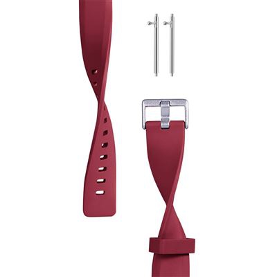 Pulsera de Silicona para Fitbit inspire HR, Vino tinto