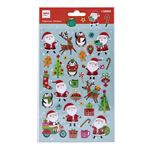 Pegatinas Apli Navidad vespa Papa Noel
