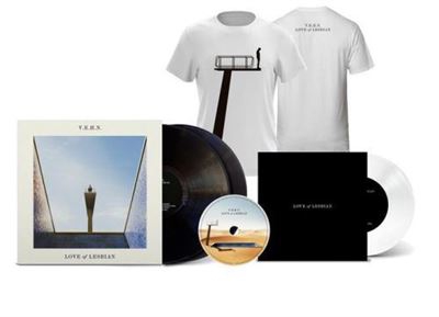 V.E.H.N. - 2 Vinilos + CD + Single Vinilo blanco + Camiseta mujer Talla L - Disco Firmado