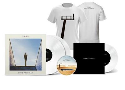 V.E.H.N. - 2 Vinilos blancos + CD + Single Vinilo Blanco + Camiseta mujer Talla M - Disco Firmado