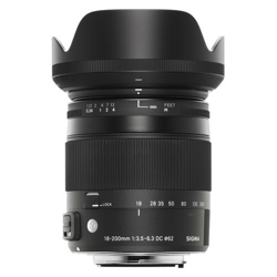 Objetivo Sigma 18-200 mm f3.5/6.3 DC Macro OS HSM Contemporary para Nikon características