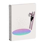 Libreta Busquets A5 La Volátil pautado escalera blanco