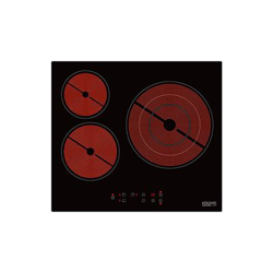 Vitrocerámica Kroms KVI-3FI-B3 7000W Touch Control características