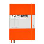 Libreta A5 Leuchtturm 1917 Medium tapa dura lisa naranja precio