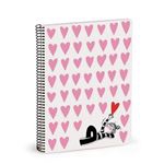 Libreta Busquets La Volátil A5 corazones