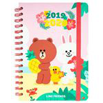 Agenda escolar Erik 2019|20 Semana vista Line Friends  Rosa precio
