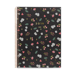 Agenda anual Miquelrius 2019 Espiral Plus Semana Vista Sakura en oferta
