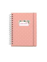 Agenda escolar Miquelrius 2018-19 Diy semana vista estrellas rosas