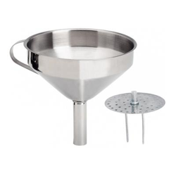 Embudo de Acero Inoxidable con Filtro Imf: 14 cm características