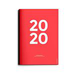 Agenda planificadora 2020 Octagon A4 mes vista roja precio