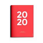 Agenda planificadora 2020 Octagon A4 mes vista roja