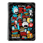 Cuaderno tapa dura A5 5x5 Rick & Morty en oferta