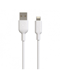 Cable Muvit USB a Lightning Blanco 3 m en oferta