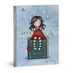 Libreta Gorjuss My Story A4 rayada 120 hojas