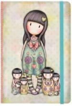 Gorjuss Libreta tapa dura rayada - Seven Sisters