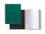 Libreta Miquelrius A5 cuadriculada verde mineral Copper