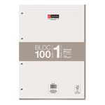 Bloc de recambio 100 hojas Miquelrius A4 cuadrícula gris en oferta