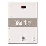 Bloc de recambio 100 hojas Miquelrius A4 cuadrícula gris