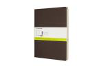 Cahier Journals Moleskine XL Liso Marrón Café características