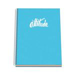 Cuaderno A4 Dohe espiral pastel azul en oferta