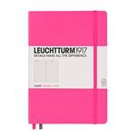 Libreta A5 Leuchtturm 1917 Medium tapa dura rayada rosa
