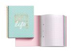 Libreta Miquelrius A5 cuadriculada Sweet Life