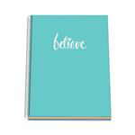 Cuaderno A4 Dohe espiral pastel verde precio