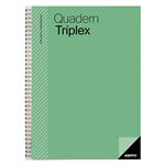 Cuaderno Triplex Additio Catalán Verde precio