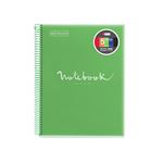Libreta Miquelrius A4 120 hojas Cuadriculada Emotions Verde precio