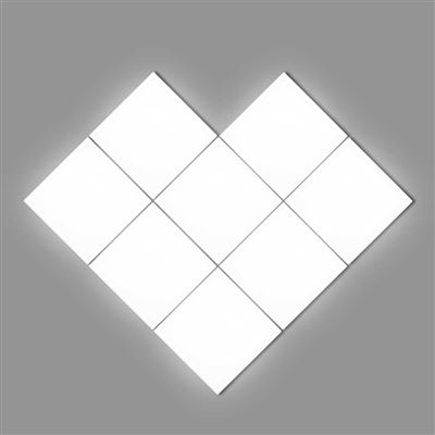 Figura LED CUORE Decorativa 28W 1600lm 4000K 54x64cm 7hSevenOn Deco