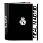 Carpeta A4 Safta 4 anillas Real Madrid 1ª equipación 20/21