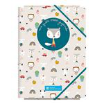 Carpeta solapas folio Dohe Aldeas Infantiles SOS zorro en oferta