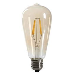 Bombilla LED EXPERTLINE filamento ámbar E27 4 W equivalente a 38 W blanco cálido precio