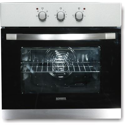 Horno Rommer H 510 Eléctrico 6 Funciones Grill Luz Interior