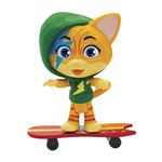 Peluche 44 Gatos Lampo con skate 8 cm