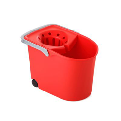 Cubo de Fregar con Escurridor Tatay Con Ruedas Rojo en oferta