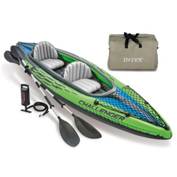 Kayak inflable Challenger K2 351x76x38 cm 68306NP, Intex precio