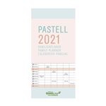 Planificador de pared Tenues familiar greenline pastel