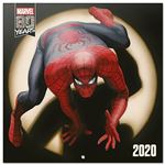 Calendario de pared 2020 Erik 30x30 multilingüe Marvel Comics 80 Years