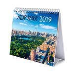 Calendario sobremesa 2019 Deluxe New York características