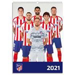 Calendario de pared Erik 2021 A3 Atlético De Madrid Grupo