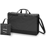 Bolsa de viaje plegable Moleskine gris pastel