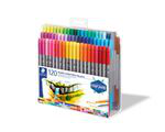 Estuche 120 rotuladores Staedtler 3200 doble punta en oferta